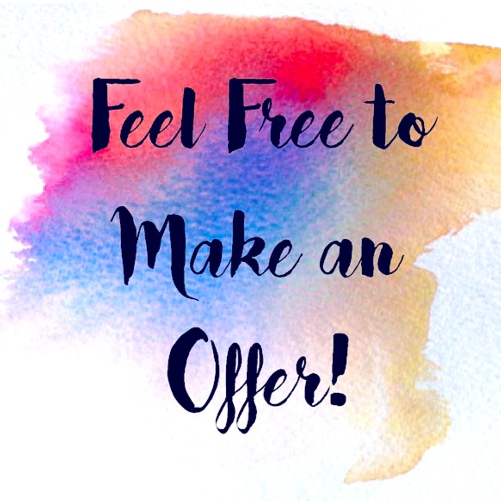 Offers welcome!